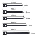 thumbnail image 3 of yeacher Reusable Nylon Cable Ties - 10x100mm, Multi-Color Options for Home & Office Organization, 3 of 6