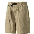 thumbnail image 4 of Men's Casual Shorts Lightweight Comfortable Outdoor Shorts with Functional Pockets for Everyday Wear, 4 of 5