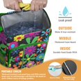 thumbnail image 4 of Bright Colorful Sunflower and Daisy Pattern Cooler Bag - 20L Soft Cooler with Multiple Pockets, 4 of 6