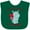Green, variant on Inktastic I Want a Hippopotamus for Christmas Boys or Girls Baby Bib
