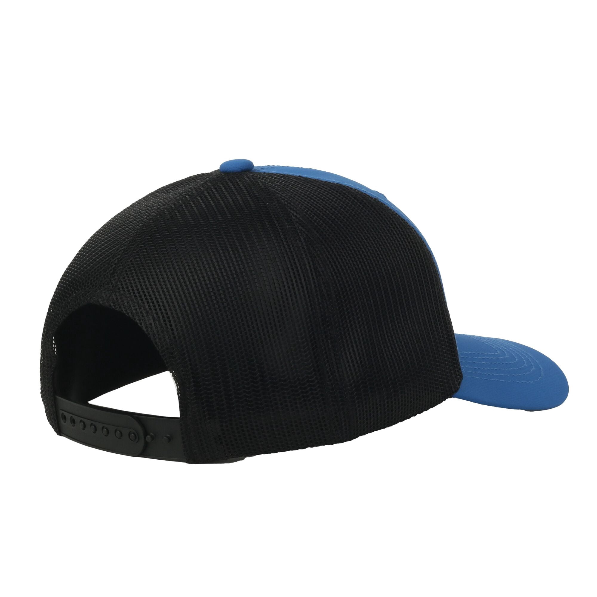 Realtree® Fishing Royal/Black 6-Panel Cap – Structured, Logo Patch, Snapback, One Size