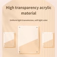 thumbnail image 6 of Kexuey Acrylic Transparent Display Rack 3-Tier Display Pipe Rack Step Ladder Design For Decorating And Organizing Toy Figure Collections Cosmetics Desktop Use, 6 of 8