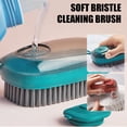 thumbnail image 2 of Ruifaya Cepillo de limpieza de líquidos multifuncional, cepillo colgante suave automático, herramienta para olla, cómodo agarre con orificio para zapatos, S0V0 para lavavajillas, 2 of 6