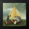 thumbnail image 2 of McInnes, DD 12x12 Black Modern Framed Museum Art Print Titled - The Voyage of The Antipodean, 2 of 5