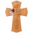 thumbnail image 1 of Memorial Wooden Wall Cross 8x11 Cardinal Bereavement Gift for Loss on Loved One – God Hold You In The Palm, 1 of 34