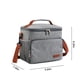thumbnail image 3 of Bolsa térmica para el trabajo y la escuela | Lonchera reutilizable, hermética y congelable con correa extraíble para el hombro | Amplios compartimentos para adultos, niños, picnic y playa, 3 of 9