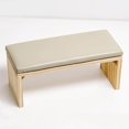 thumbnail image 3 of facefd Arm Rest Cushion Waterproof Double-Layer Wood for Nail Tech Use Salon Arm Grey, 3 of 6