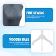 thumbnail image 5 of FDW Dress Form Sewing Mannequin - 50-63" Adjustable w/Wooden Tripod Stand，Grey, 5 of 7