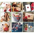 thumbnail image 5 of 1000pcs 1.5" Round Christmas Stickers, 8 Merry Christmas Designs for Envelope Seals, Christmas Labels, Christmas Decor Stickers, Gift Cards, 5 of 5
