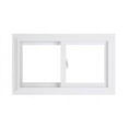 70 Series Slider Dual Venting Buck Vinyl Window
