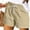 *Beige, variant on ClodeEU Women's Cotton Linen Drawstring Shorts, Casual High Waist Summer Beach Shorts with Pockets Army Green,Women's Plus L
