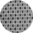 thumbnail image 1 of Ahgly Company Indoor Round Oriental Gray Modern Area Rugs, 6' Round, 1 of 4