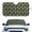 Cactus Striped Pattern, variant on XYZCANDO Car Sun Shade with Retro Colorful Floral Design, Foldable Heat Reflector for Keeping Vehicle Cool for Daily Commute and Road Trips