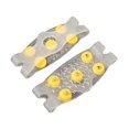 thumbnail image 3 of Crampones para raquetas de nieve para exteriores, agarres universales para hielo, para hombres y mujeres, con tracción para caminar, montañismo y Blanco, 3 of 8