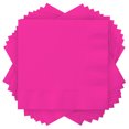 thumbnail image 4 of Neon Pink Solid Lunch Napkins, 65ct, 4 of 4