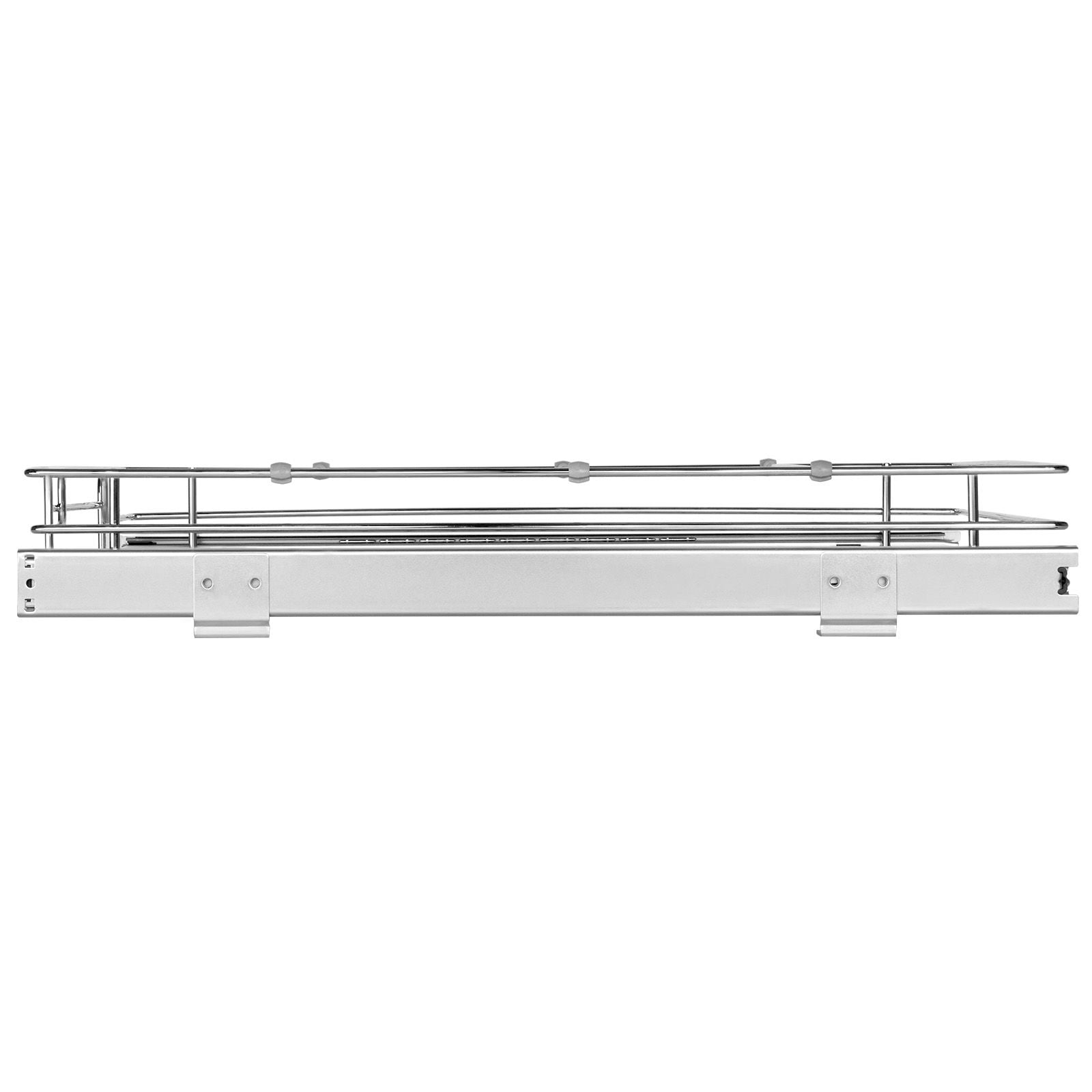 11" W x 21" H Pull Out Cabinet Organizer Heavy Duty Steel Slide Out Pantry Shelves for Under Sink Home Storage