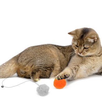 Jackson Galaxy Indoor Kitten Pet Toy - Cat Air Wand with