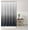 Black, variant on Dainty Home Printed Ombre Waffle Texture Shower Curtain, 70''W x 72''L in Black