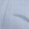 thumbnail image 1 of oneOone Polyester Lycra Tissu Bleu à Fleurs Tissu pour Robe Tissu Imprimé Tissu au Mètre 56 Pouces de Large, 1 of 4