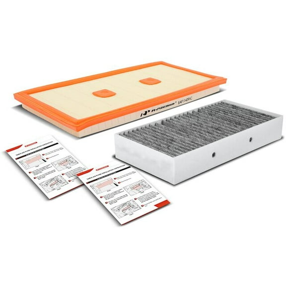 Air Filter and Cabin Air Filter Kit 2 - Compatible with 2016 - 2018 Mercedes-Benz GLE350 3.5L V6 2017