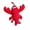A001- Style A, variant on Plush Crab Keychain, Cute Cartoon, 1 Piece,Suitable for Bag Decor Kid Gift