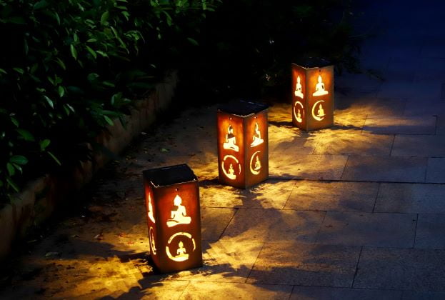 Solar Decorative Portable Lantern - Halloween