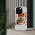 thumbnail image 4 of DistinctInk Tough Case for Apple iPhone 13 Pro MAX (6.7" Screen), Compatible with MagSafe Charging - Valentine's Day Shiba Inu Puppy, 4 of 6