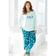 thumbnail image 5 of Dreams & Co. Plus Size Cozy Pajama Set, 5 of 6