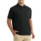 thumbnail image 4 of CAMISETAS POLO CHIC para Hombres de Manga Corta Livianas de Ajuste Regular para Negocios Casual Camiseta Sólida de Golf M Negra, 4 of 6