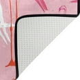 thumbnail image 4 of Coolnut Lightweight Soft Area Rugs 60 x 39 inch (5'x 3'3"), Flamingo On Pink Floor Mat for Kids Playing Room Hardwood Floor Living Room Nursery Rugs, 4 of 6