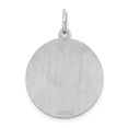 thumbnail image 4 of White Sterling Silver Charm Pendant Themed 26 mm 19, 4 of 4