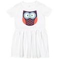 thumbnail image 3 of Inktastic Owl Girls Toddler Dress, 3 of 5