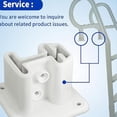 thumbnail image 2 of serony Swimming Experience With Pool Ladder/Ren Ladder or cracking, and can Flange Mount System Ren Pool Flanges, 2 of 6