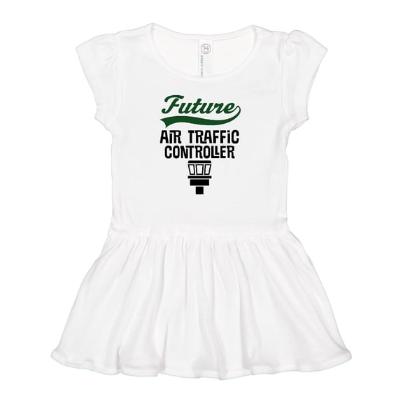 Inktastic Air Traffic Controller Childs Girls Baby Dress