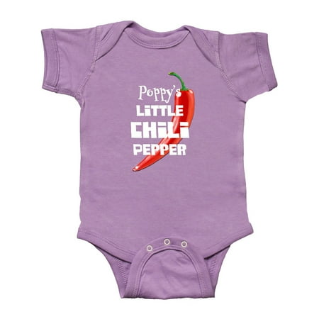 

Inktastic Poppy s Little Chili Pepper Gift Baby Boy or Baby Girl Bodysuit