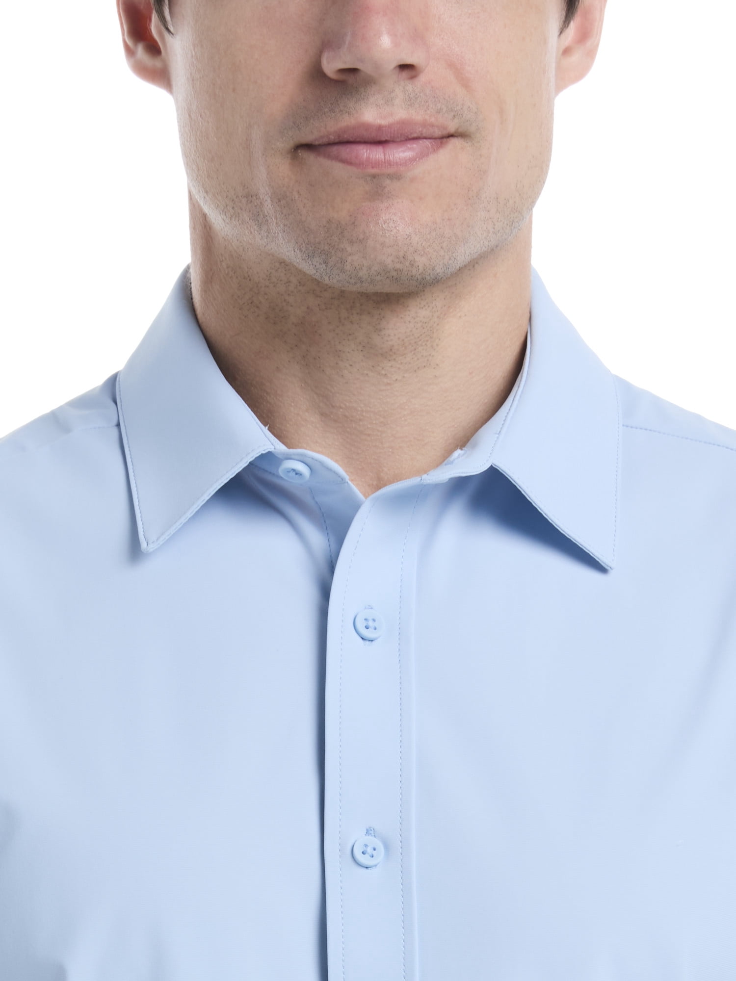 Ben Hogan Men's and Big Men's Performance Short Sleeve Button-Down Golf Shirt, Size S-5XL