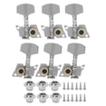 thumbnail image 1 of Guitar Machine Heads, Professional Design Guitar Tuning Pegs Keys Corrison Resistance Metal Material Stable Structure  For Ukulele 3 Left And 3 Right,2 Left And 4 Right,4 Left And, 1 of 8