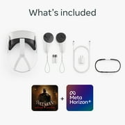 Meta Quest 3S 128 GB - Get Batman: Arkham Shadow and 3-Month Trial of Meta Horizon+ Included - All-In-One Headset