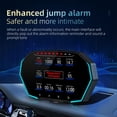 thumbnail image 4 of F11 Car HUD Multifunctional Sensitive Touch Control Inclinometer Car Level Sensor HUD for Van, 4 of 10