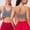 Dark Gray, variant on Women's Cross Back Bra Padded Strappy Medium Yoga Bra Workout Fitness Seamless Bralette