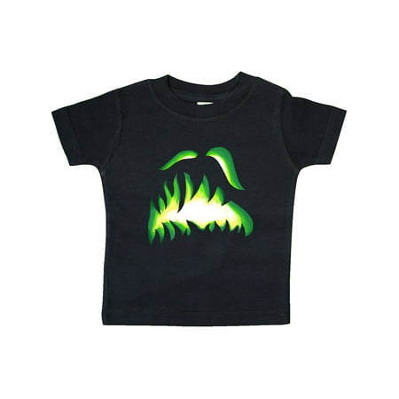 

Inktastic Melting Away Pumpkin Face in Lime Green Glow Gift Baby Boy or Baby Girl T-Shirt