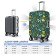 thumbnail image 4 of Fuzoiu Forest Flora And Fauna Print Suitcase Cover,Washable Luggage Covers for Suitcase,Elastic Luggage Protector Cover,Scratch Resistant Travel Suitcase Covers-X-Large, 4 of 7
