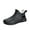 Black, variant on AUXDIQ Women Rain Boots Outdoor Garden Boots Waterproof Ankle Rain Shoes
