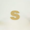 thumbnail image 2 of Package of 1, 10 Inch X 3/4" Thickness MDF Letter s in The Arial Font, Thick, Lower Case for Art & Craft Project, Made in USA, 2 of 4