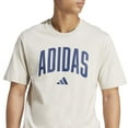 thumbnail image 4 of Men's adidas Collegiate Lineage Graphic Tee Color: Wonder Alumina Size: L, 4 of 4