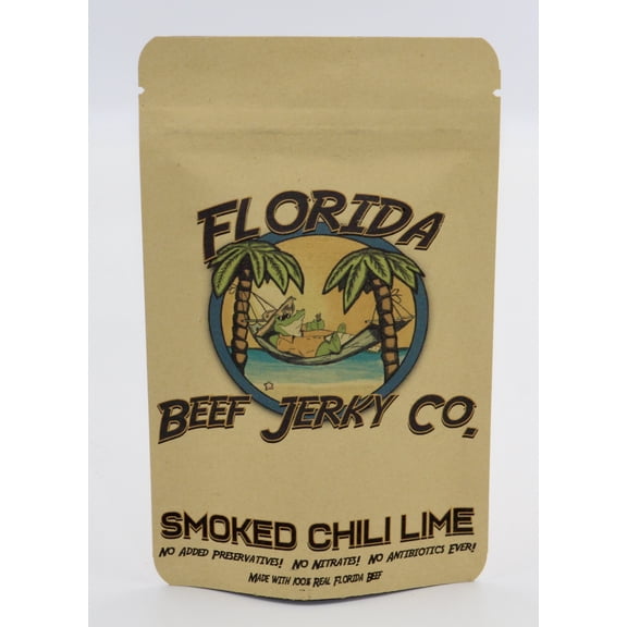 Snack Size Slow Smoked Chili Lime Beef Jerky