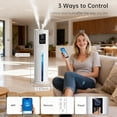thumbnail image 4 of 2.1Gal/8L Smart Humidifier Large Room, Top Fill Humidifiers for Bedroom with Diffuser, 7 Color Lights,16H Timer, Auto Mode, APP Remote Control, 4 Levels Cool Mist Air Plants Home Office, 4 of 5