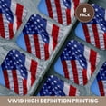 thumbnail image 6 of 3drose, American Flag., Set of 8 Coasters - Soft, 6 of 7