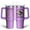 Mamasaurus-purple, variant on 30oz Mamasaurus Tumbler with Handle and Straw, Don''t Mess with Mamasaurus You''ll Get Jurasskicked, Coffee Mug Water Bottle Stainless Steel Cup, Mothers Day Christmas Birthday Gift
