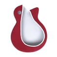 thumbnail image 3 of Funda protectora para guitarra eléctrica, bolsa para guitarra, protección completa, ligera, protectora para guitarra, bajo, guitarra folclórica rojo, 3 of 8